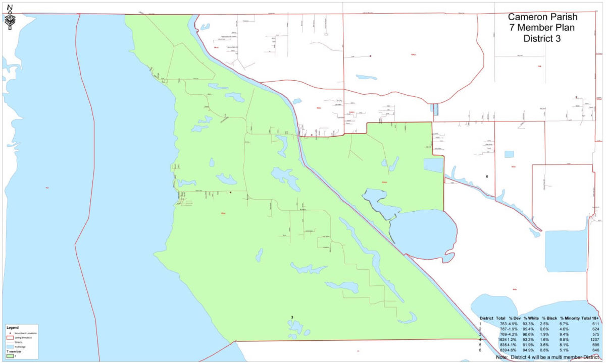 Parish Maps Cameron Parish Police Jury