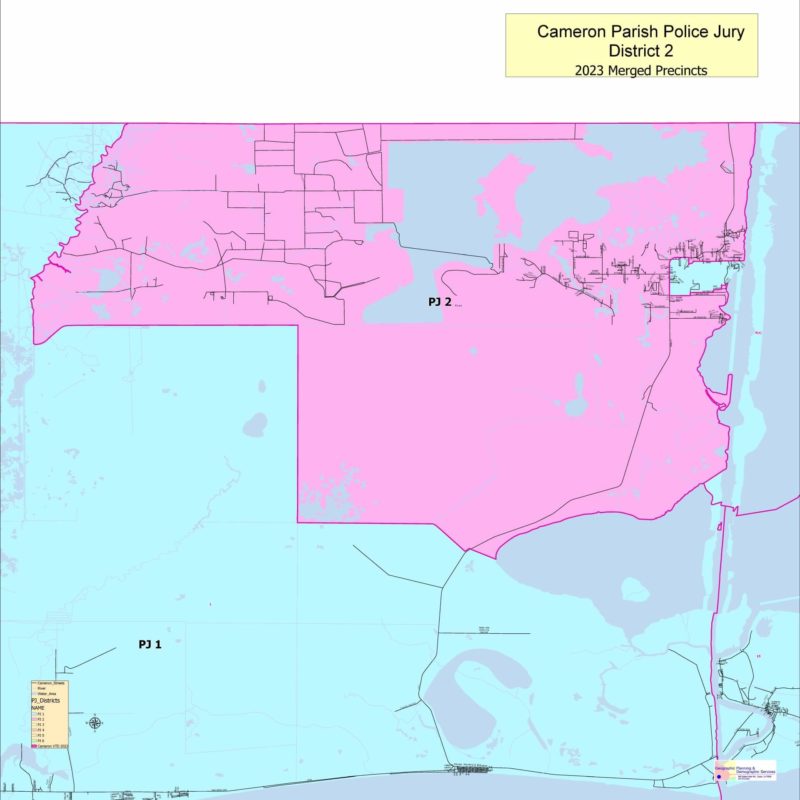 Parish Maps Cameron Parish Police Jury