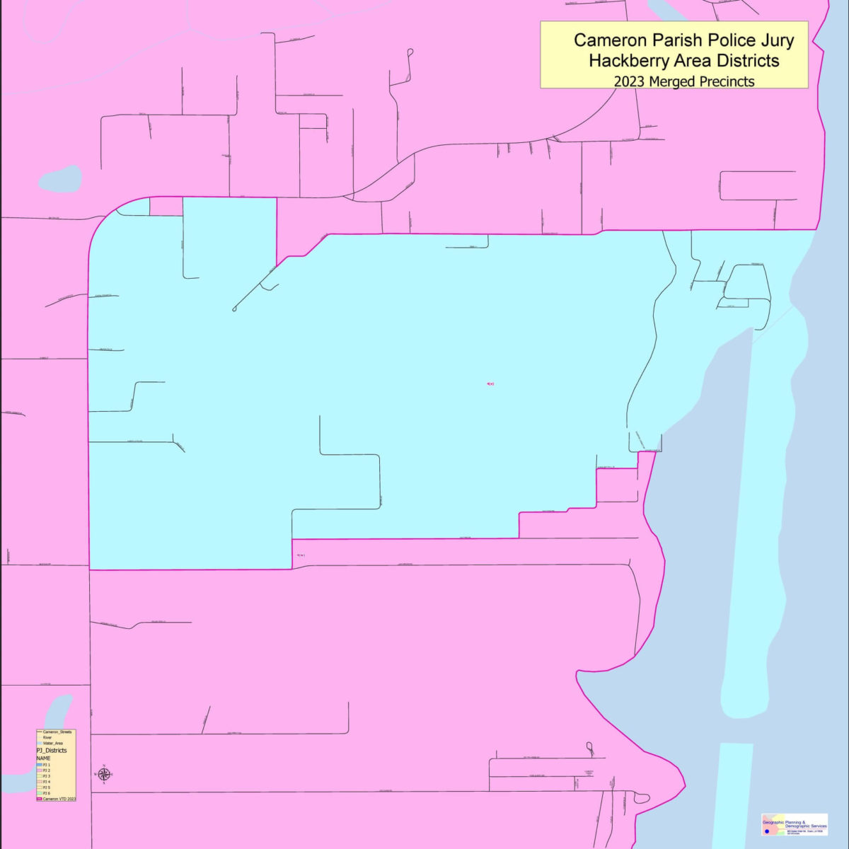 Parish Maps Cameron Parish Police Jury