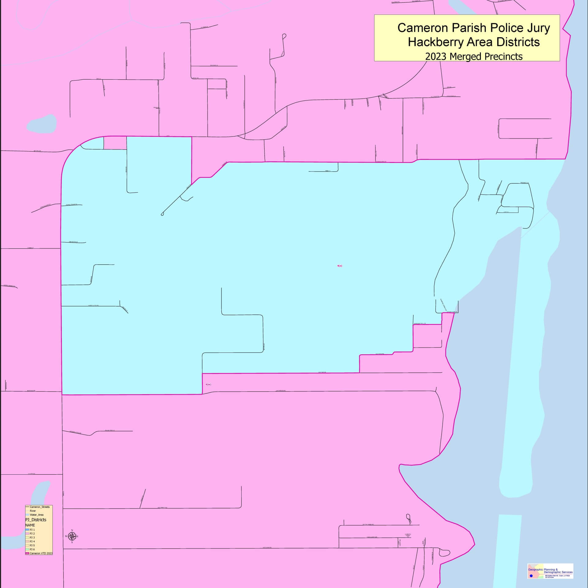 Parish Maps Cameron Parish Police Jury
